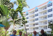 Aruba Tourism Authority honored loyal visitor at Marriott’s Aruba Ocean Club! Mrs. Katherine Lombardo