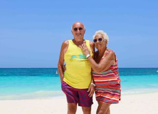 Skipp and Winnie celebrated 68 years of a happy marriage in Aruba!