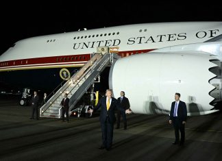 Trump’s secret plane swap triggers questions and confusion