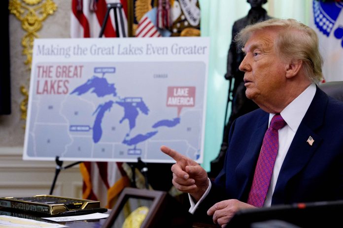 President Trump Signs Executive Order To Rename Lake Ontario as