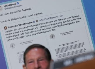 Senate panel advances Blanche nomination to be U.S. attorney general