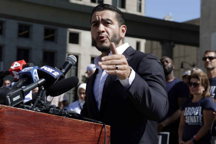 US Senate candidate Abdul El-Sayed election night