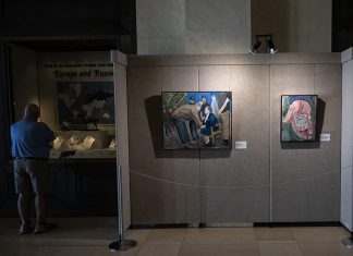 Ex-president Bush remembers 9/11 through exhibit of his art