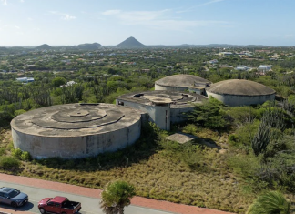 Historic water tanks at Kibaima becomes another monument site of Aruba; Repurposed as learning and heritage center