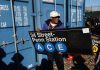 New Yorkers snap up discarded subway signs, seats at annual sale