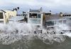 ‘Devastating’ waves leave California beach homes on brink of collapse