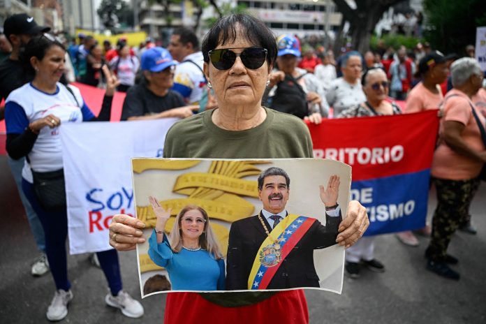 VENEZUELA-US-GOVERNMENT-MARCH