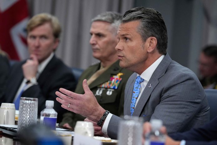 Sec. Hegseth Welcomes U.K. Secretary Of State For Defense Wes Streeting To The Pentagon