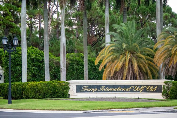 Trump International Golf Club Photographed After Proposal To Designate It As Permanent U.S. Presidential Golf Course